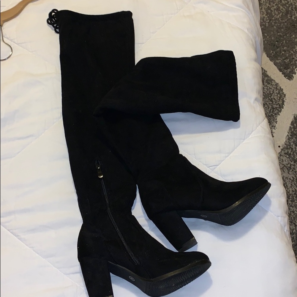 Knee high boots